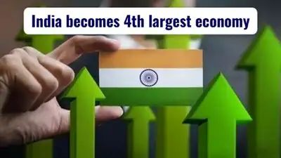 India has become 4th largest economy
