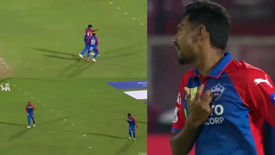 Mustafizur Rahman’s Unlucky Moment in PBKS vs DC IPL 2025 Clash: Collision With Sediqullah Atal Denies Him A Wicket 1 mustafizur rahman, PBKS vs DC, IPL 2025