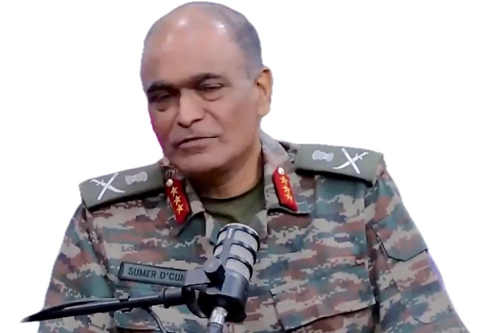 Lt Gen D'Cunha, Indian Army
