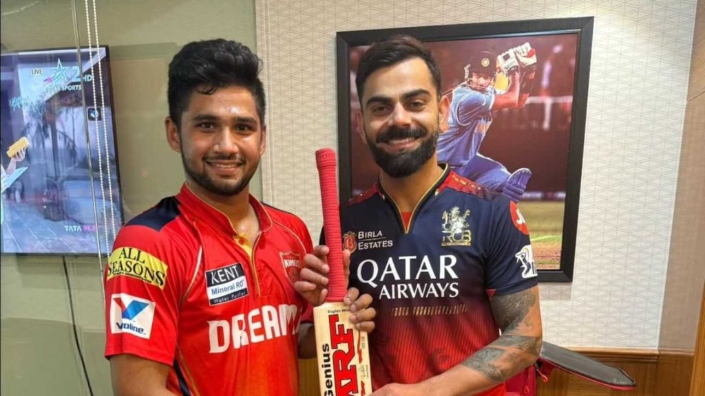Virat Kohli’s “Paani Pilata Hai” Comment Sparks Debate During IPL 2025 Clash With PBKS 2 Musheer Khan Virat Kohli