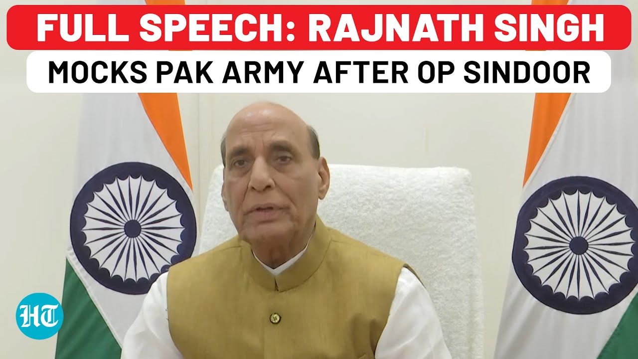 Rajnath Singh Declares: Indian Armed Forces Have Brought Pakistan’s Military to Its Knees