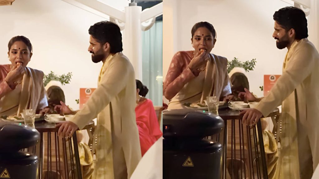 Naga Chaitanya Wins Hearts in Viral Moment with Sobhita 2025