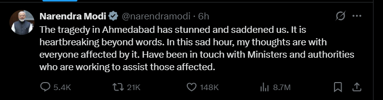 Tragedy in Ahmedabad: Air India London Flight Crashes After Takeoff, Killing Over 290 3 Air India Flight Crashes in Ahmedabad, 290+ Dead | Today News