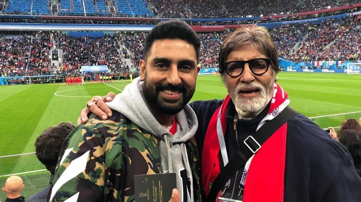King फिल्म के सेट पर पहुंचे Abhishek Bachchan, Amitabh Bachchan ने दी दुआएं 1 Abhishek and Amitabh bachchan