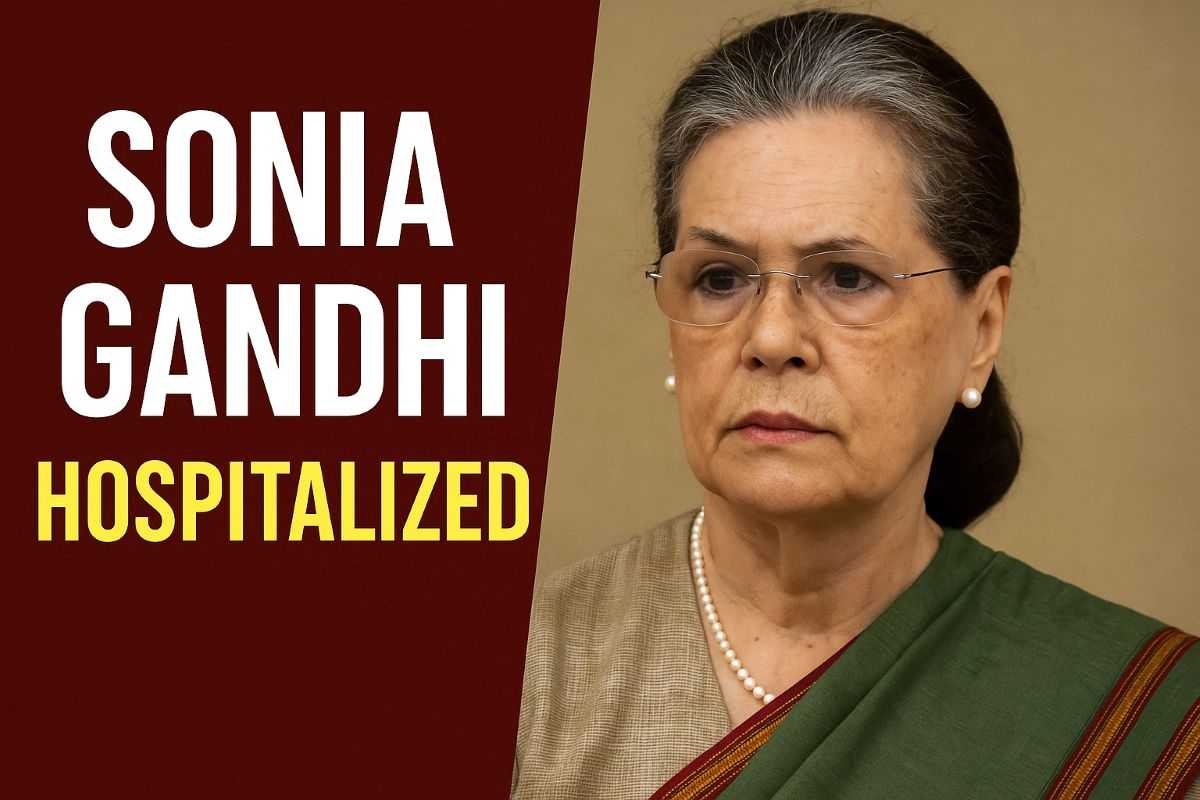 Sonia Gandhi Hospitalized in Delhi: Congress Leader Under Observation for Gastrointestinal Ailment 1 Sonia Gandhi Hospitalized in Delhi
