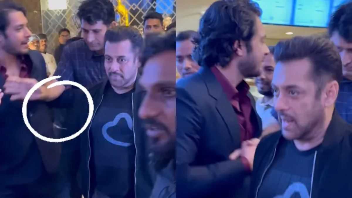 Salman Khan’s bodyguard ने Junaid Khan को रोक दिया प्रीमियर इवेंट में, सोशल मीडिया पर मचा बवाल 1 Salman Khan’s Bodyguard Blocks Junaid Khan – Shocking Video