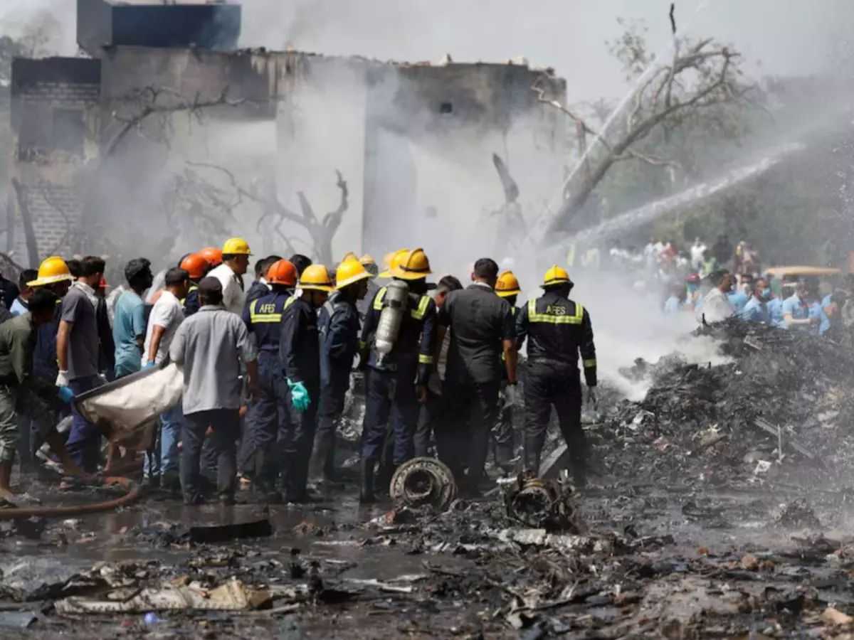 Air India Boeing 787 Crashes in Ahmedabad After Takeoff, Killing Nearly 300: Latest Updates 1 Air India 787 Crash in Ahmedabad: 294 Dead, 1 Survivor | Today News