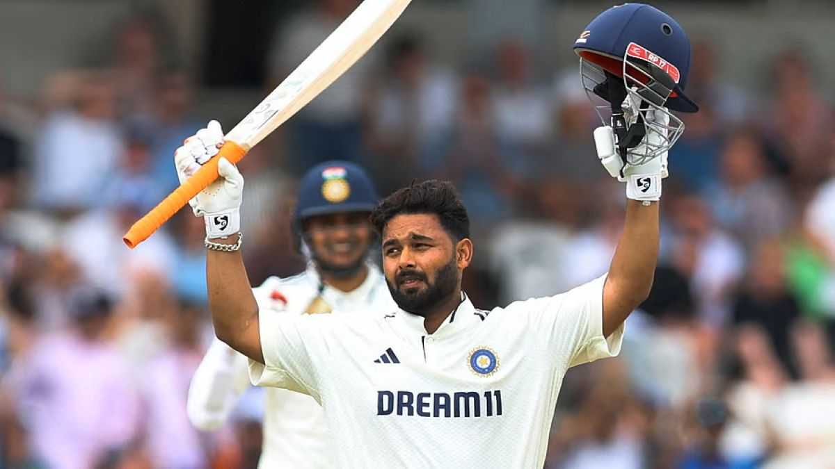 Rishabh Pant Scores 7th Test Century, Breaks MS Dhoni’s Record in IND vs ENG Clash at Lord’s 1 Rishabh Pant Breaks Record with Stunning 7th Test Century