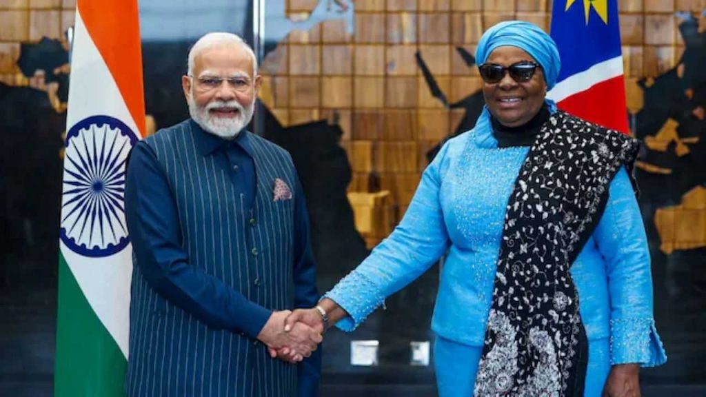 Pm Modi and Namibia