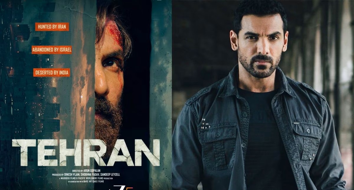 John Abraham in action-packed spy thriller Tehran Movie – Official trailer poster released