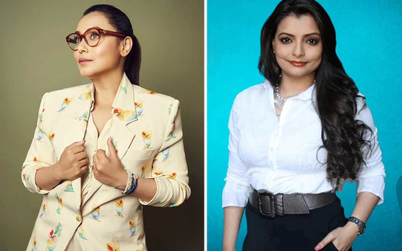 Rani Mukerji and Vaibhavi Merchant celebrating National Film Award win together