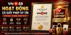 VN88 hoạt động có giấy phép uy tín